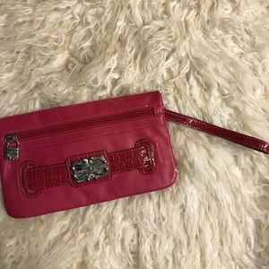 Hot Pink Wristlet